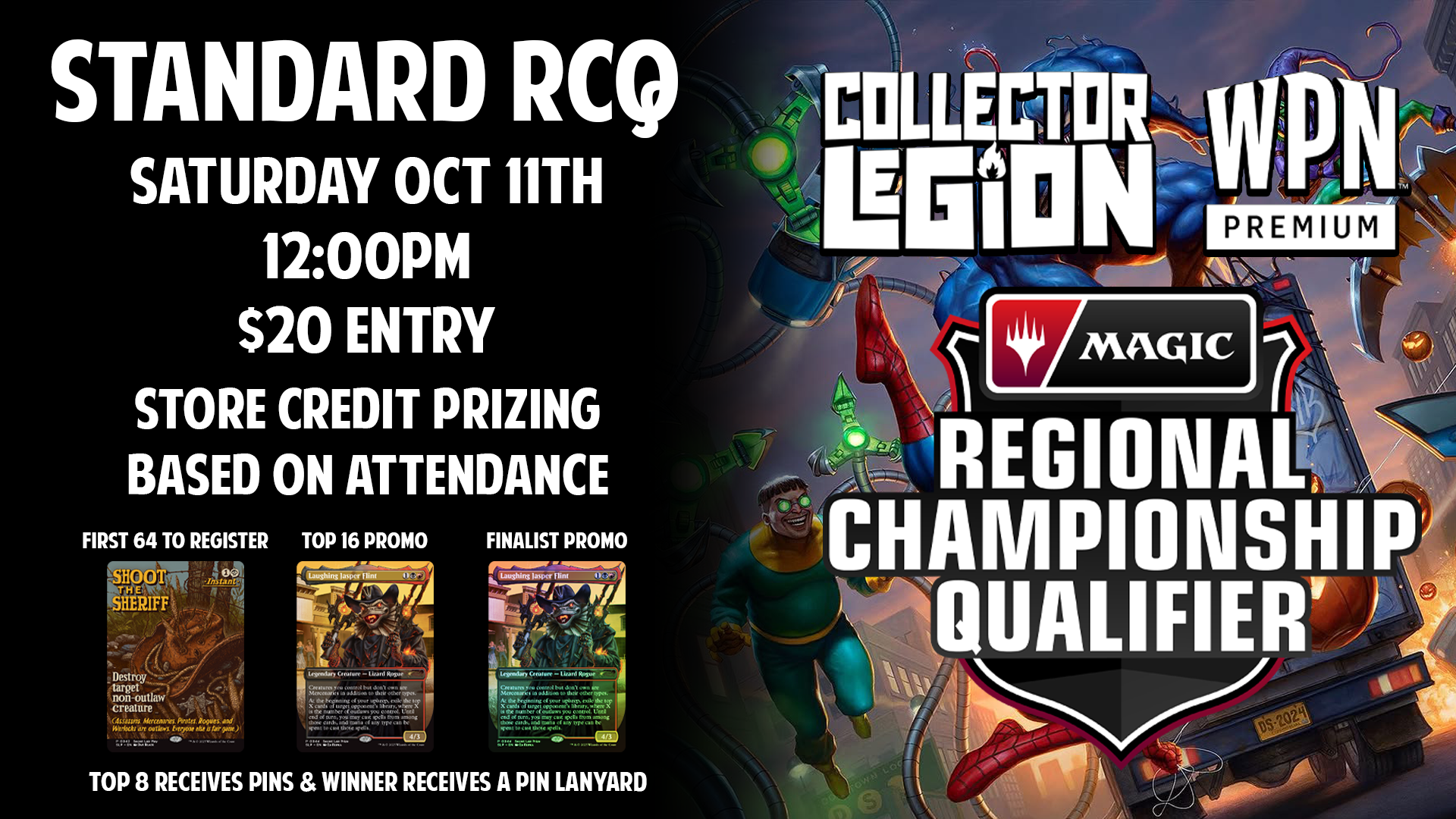 Standard RCQ - Saturday October 11th @ 12:00pm